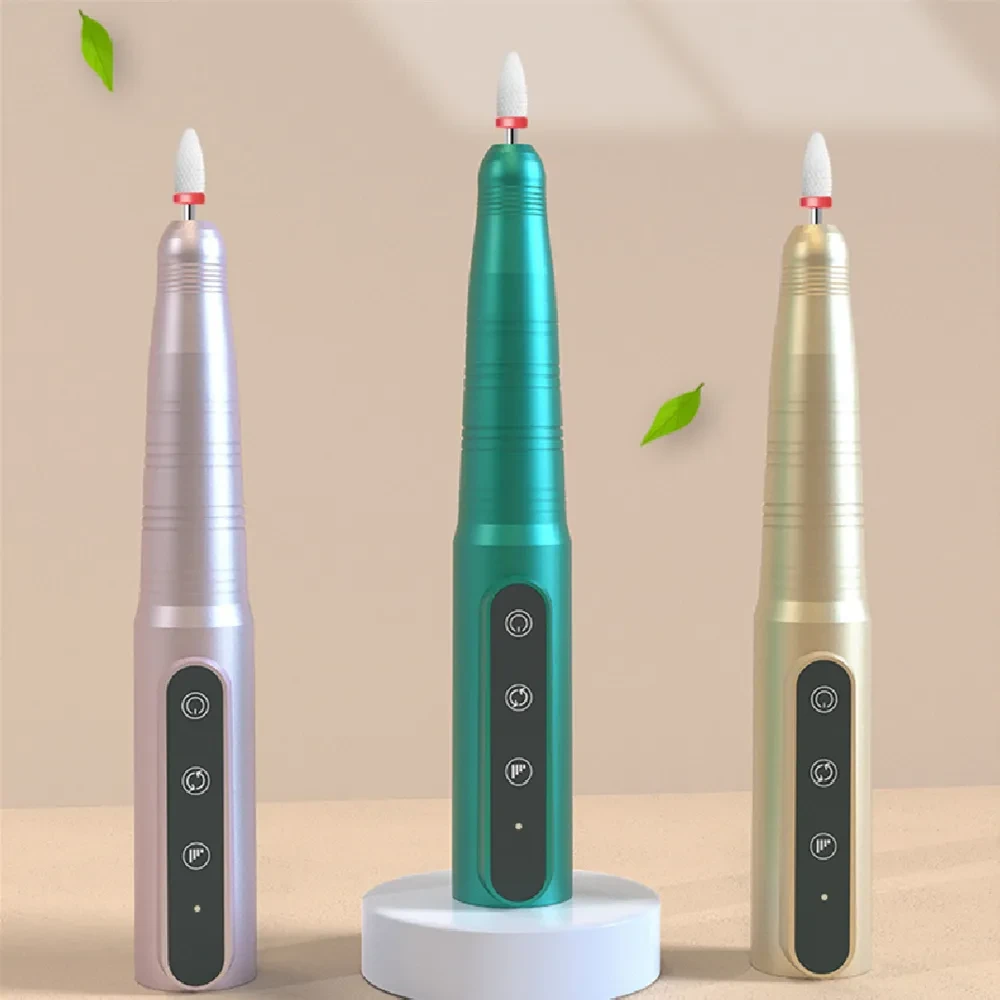 Lijadora de uñas eléctrica pequeña de moda para el hogar