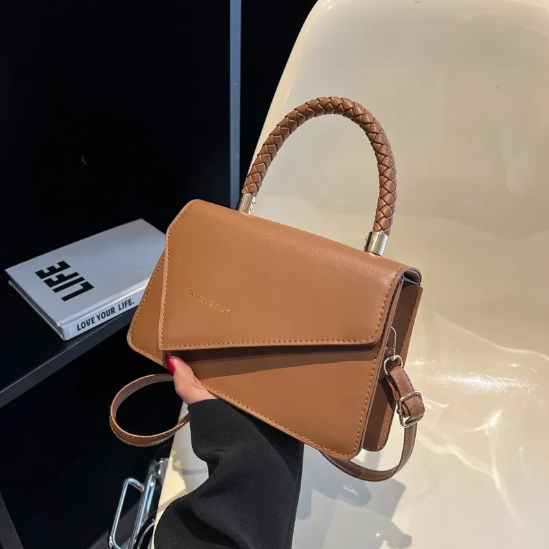 Bolso casual retro sencillo de moda para mujer