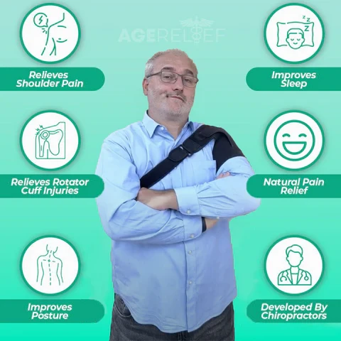 Ortesis ortopédica de compresión para hombro AgeRelief