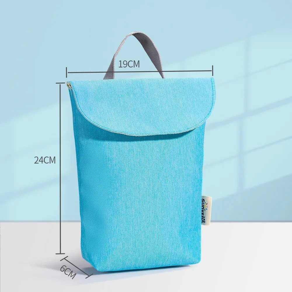 Bolsa de almacenamiento para pañales de bebé, impermeable, para colgar junto a la cama