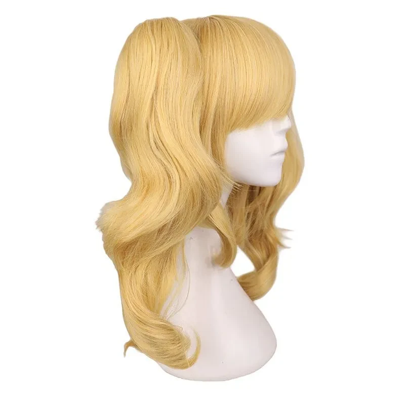 Peluca rubia estilo anime