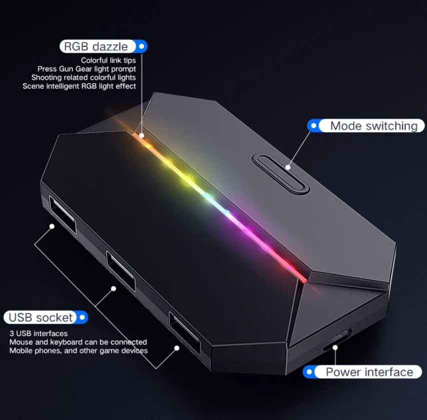 Convertidor de teclado y ratón