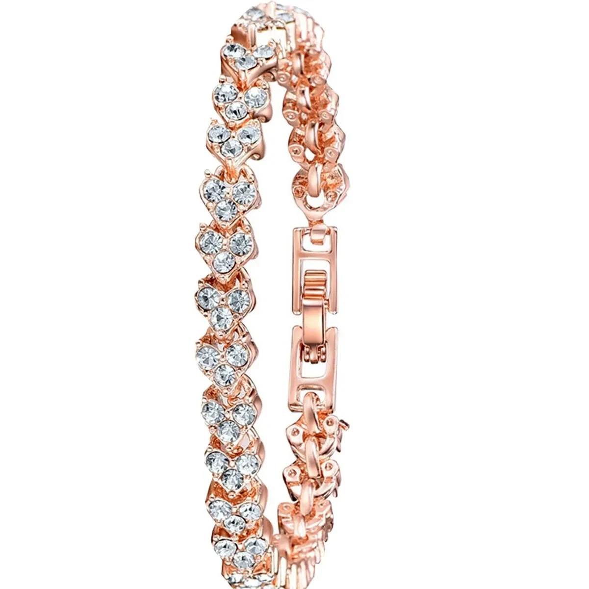Nuevo reloj de cuarzo de moda para mujer, pulsera y traje.