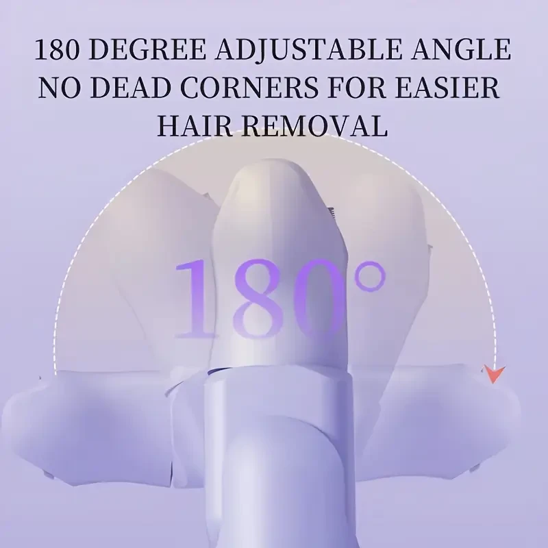 Depiladora eléctrica 5 en 1 para mujeres: recargable por USB, ideal para axilas, bikini y piernas.