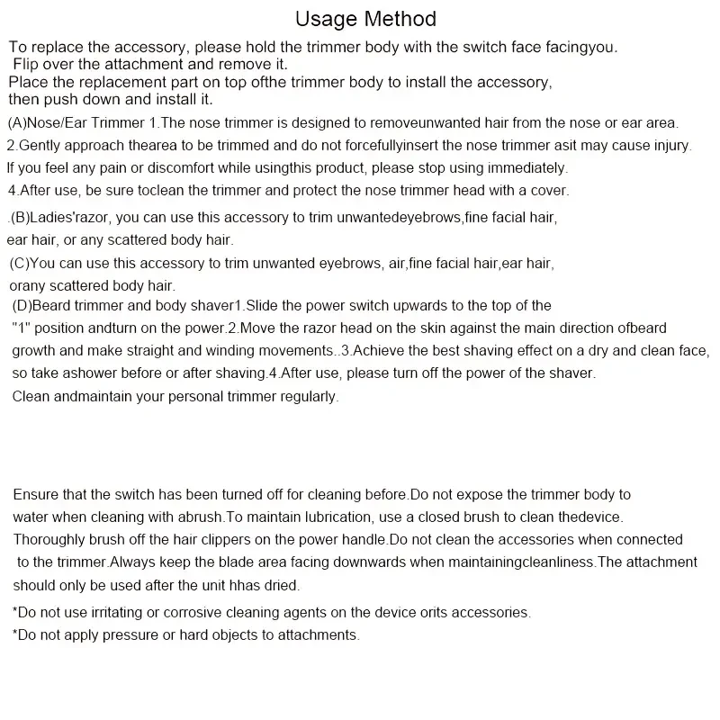 Depiladora eléctrica 5 en 1 para mujeres: recargable por USB, ideal para axilas, bikini y piernas.