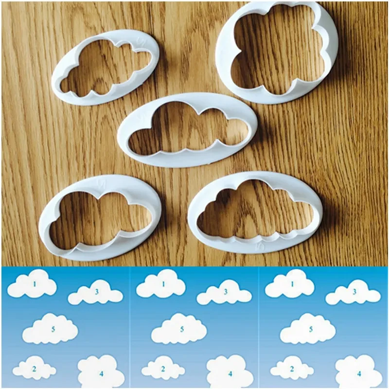 Molde de relieve para corte de pastel de fondant