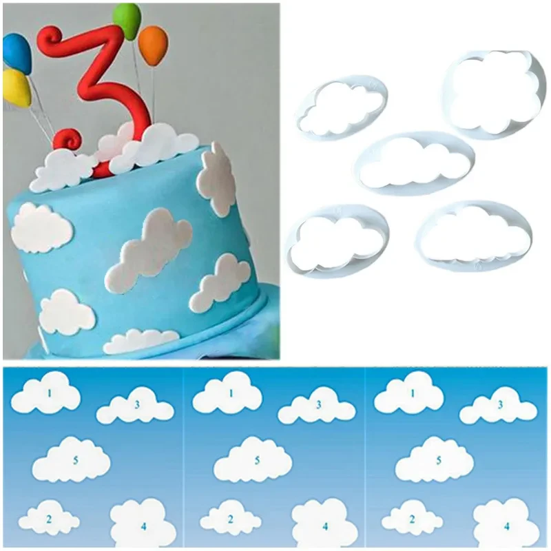 Molde de relieve para corte de pastel de fondant