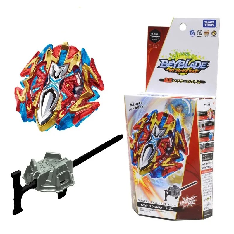 Takara Tomy Beyblade Burst BU B-203 Helios & Hyperion Ultimate Fusion DX Set original