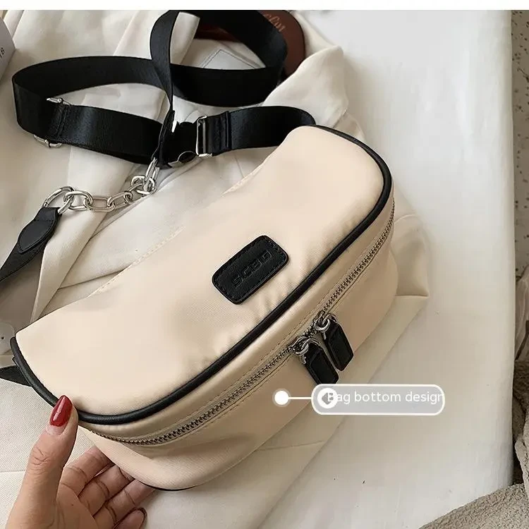 Bolso bandolera deportivo ligero y popular para mujer, de un solo hombro, de nueva moda.