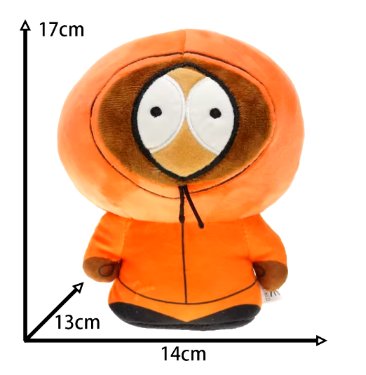 Nuevos juguetes de peluche de SouthPark de 20 cm, muñeco de dibujos animados Stan Kyle Kenny, muñecos de peluche de dibujos animados Kawaii, regalos para niños y niñas.