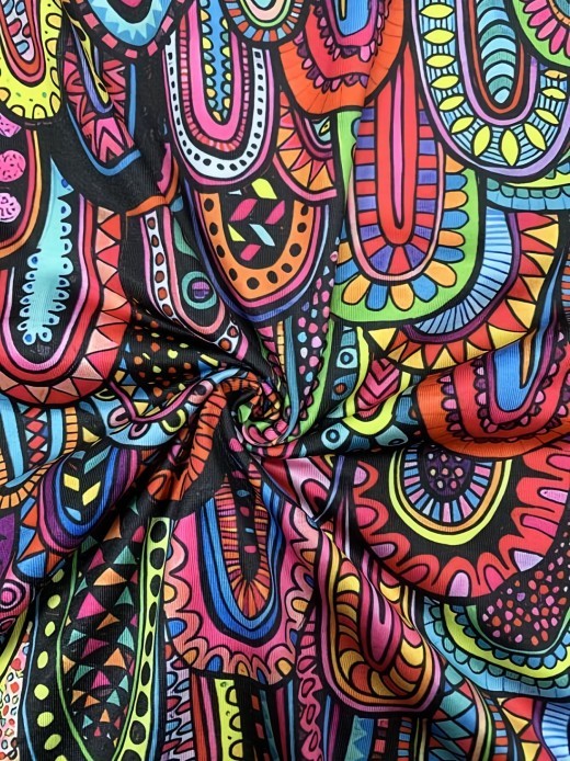 Mono holgado estampado sin mangas para mujer