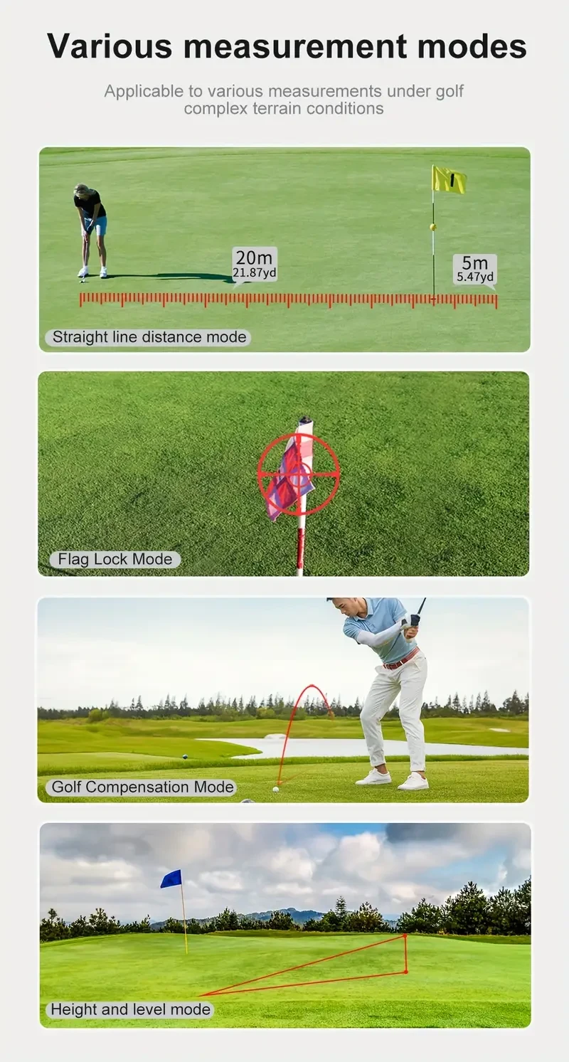 Telémetro láser de alta precisión Nueva Zelanda, telémetro infrarrojo de 905 nm Nueva Zelanda, herramienta de medición de distancia láser de largo alcance, telémetro láser resistente al agua para actividades al aire libre, telémetro alimentado por USB con