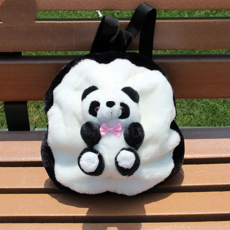 Mochila infantil de panda a oso