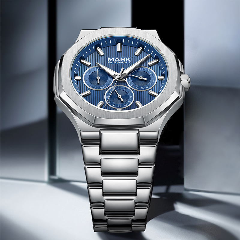 Reloj de cuarzo multifuncional Nautilidae Business Hot para hombre