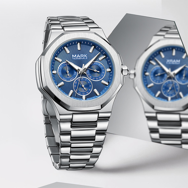 Reloj de cuarzo multifuncional Nautilidae Business Hot para hombre