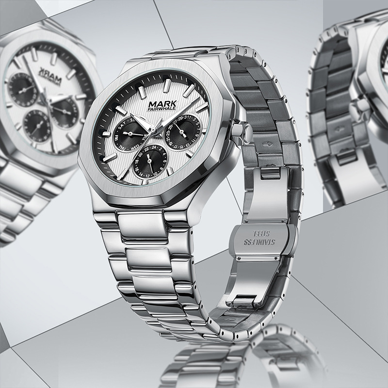 Reloj de cuarzo multifuncional Nautilidae Business Hot para hombre