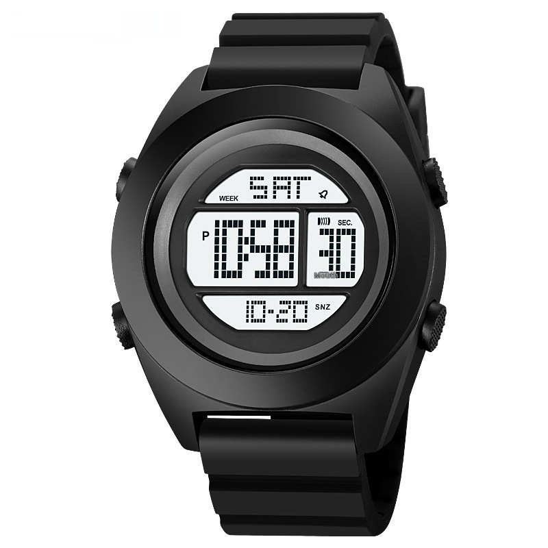 Reloj electrónico deportivo multifuncional para estudiantes, resistente al agua y a la moda para exteriores.