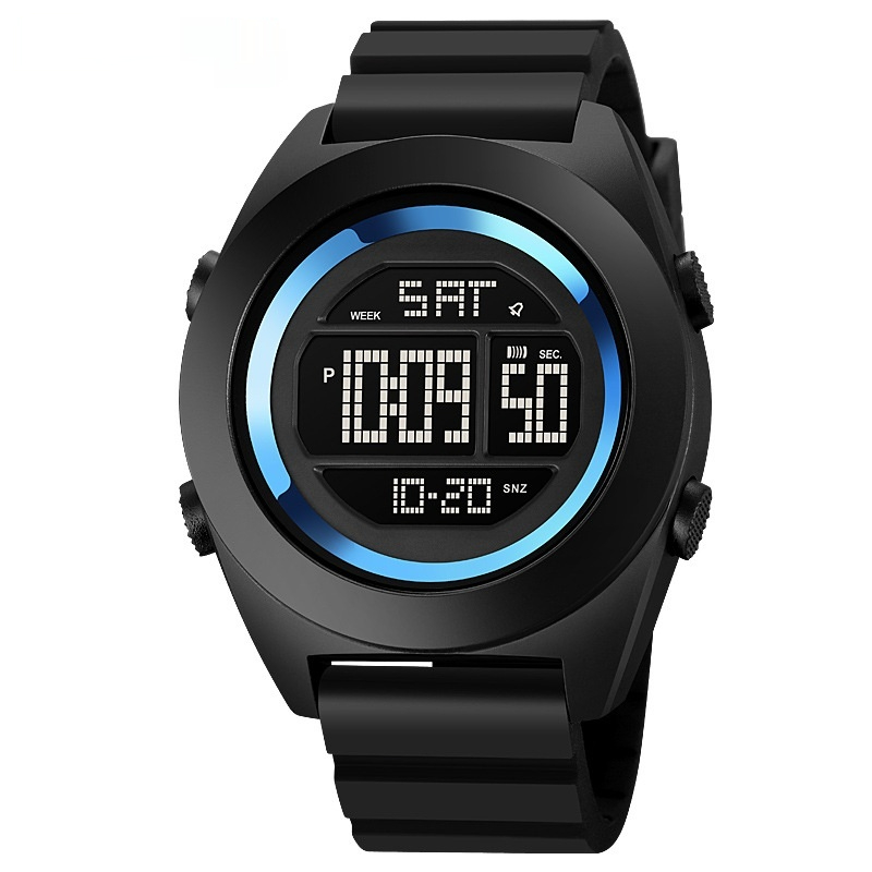 Reloj electrónico deportivo multifuncional para estudiantes, resistente al agua y a la moda para exteriores.
