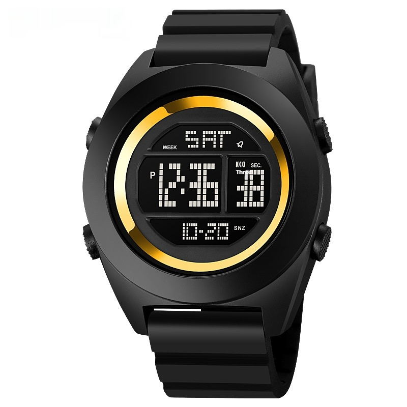 Reloj electrónico deportivo multifuncional para estudiantes, resistente al agua y a la moda para exteriores.