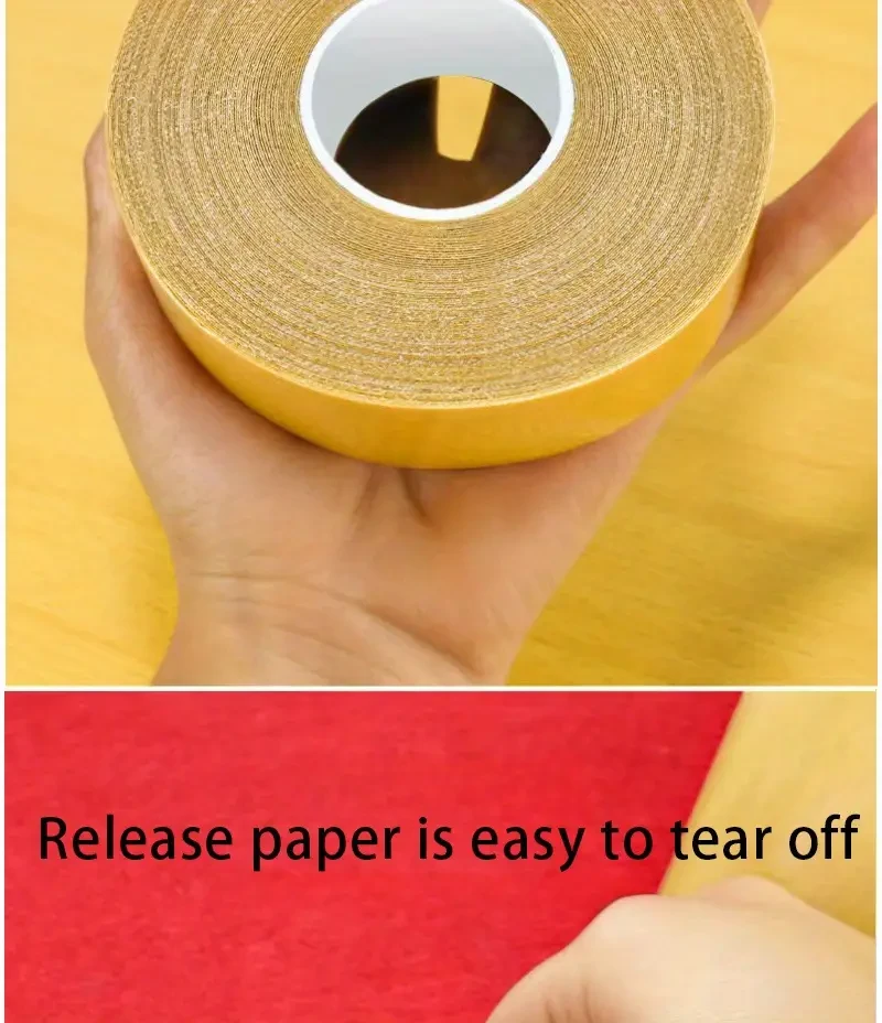 Compra uno y llévate otro gratis - 2 cintas adhesivas de doble cara de alta resistencia | Adhesivo multisuperficie para alfombras, tapetes, papel pintado y globos | Caucho sintético antideslizante, impermeable y sin residuos