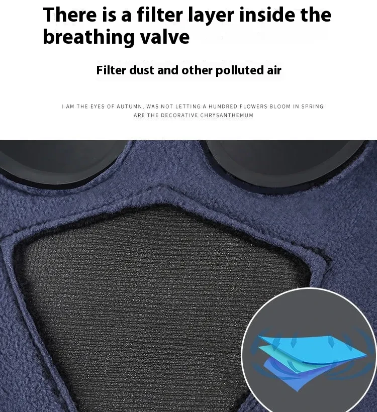 Gorro creativo y divertido para montar a caballo con forro polar, protección para el cuello, gafas, máscara