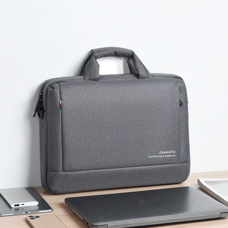 Bolsa de computadora portátil de moda con forro interior