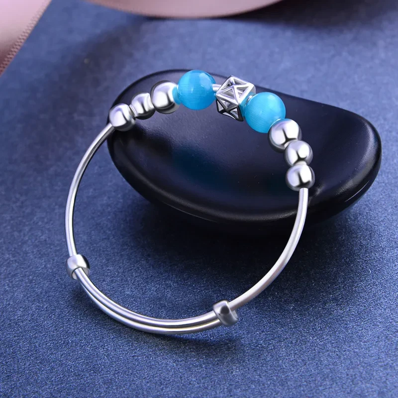 Joyería de plata para regalo de luna llena para niño recién nacido.
