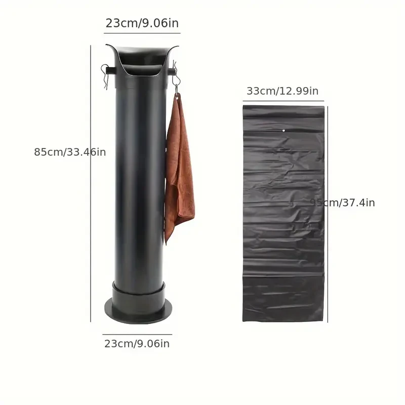 50 bolsas gruesas para desechar posos de café: bolsas de plástico resistentes para máquinas de café expreso y artículos esenciales de cocina y comedor.
