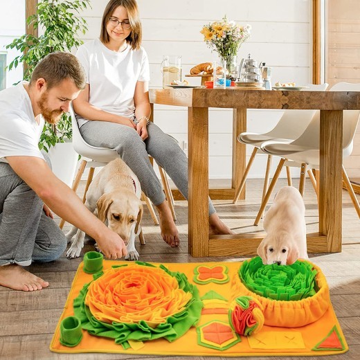 Almohadilla olfateadora para productos para mascotas: rompecabezas interactivo