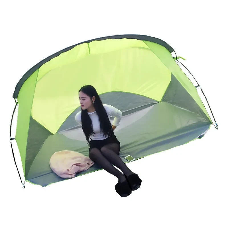 Nueva tienda de campaña para playa, suministros para acampar al aire libre, toldo para acampar, tienda de campaña para playa, doble para exteriores, viajes, pesca