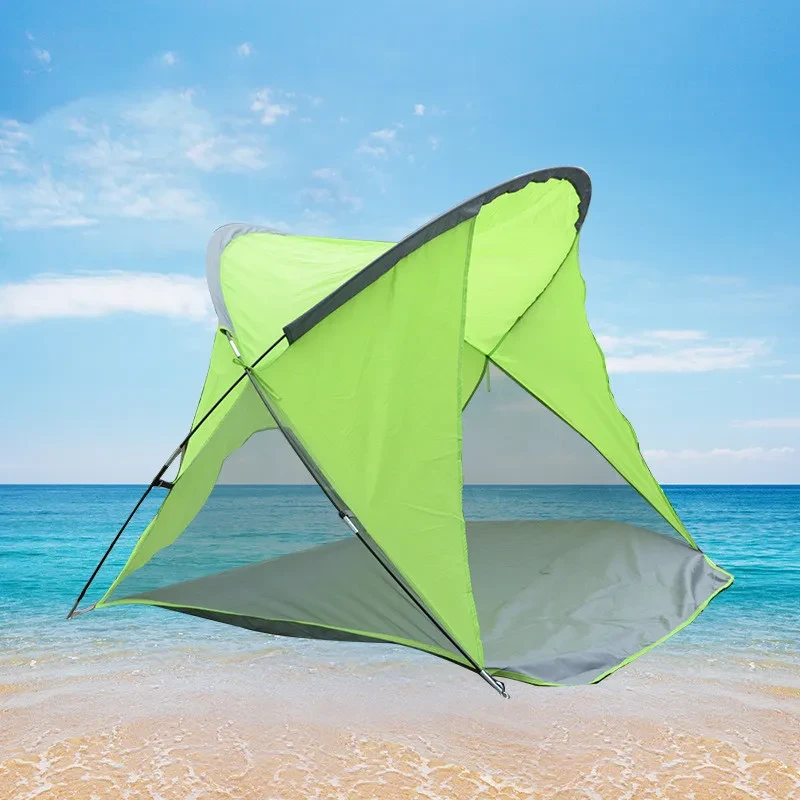 Nueva tienda de campaña para playa, suministros para acampar al aire libre, toldo para acampar, tienda de campaña para playa, doble para exteriores, viajes, pesca