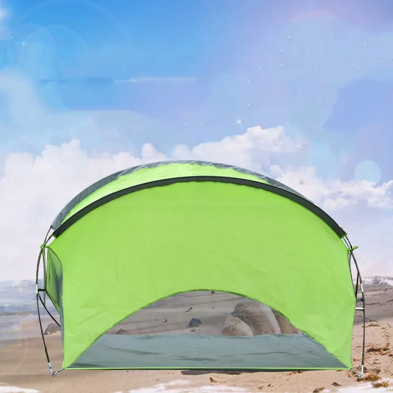 Nueva tienda de campaña para playa, suministros para acampar al aire libre, toldo para acampar, tienda de campaña para playa, doble para exteriores, viajes, pesca