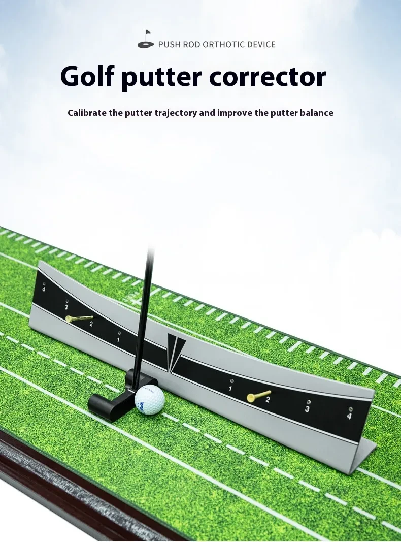 Simulador de equilibrio de trayectoria de putter de golf