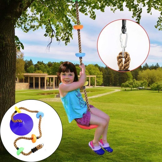 Columpio de plástico para niños, equipo de juego para exteriores, juego de juguetes para niños, accesorios