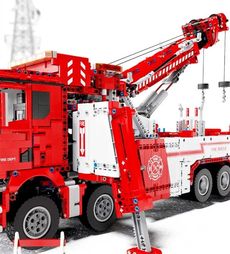 Vehículo de rescate contra incendios de la serie Engineering con control remoto eléctrico