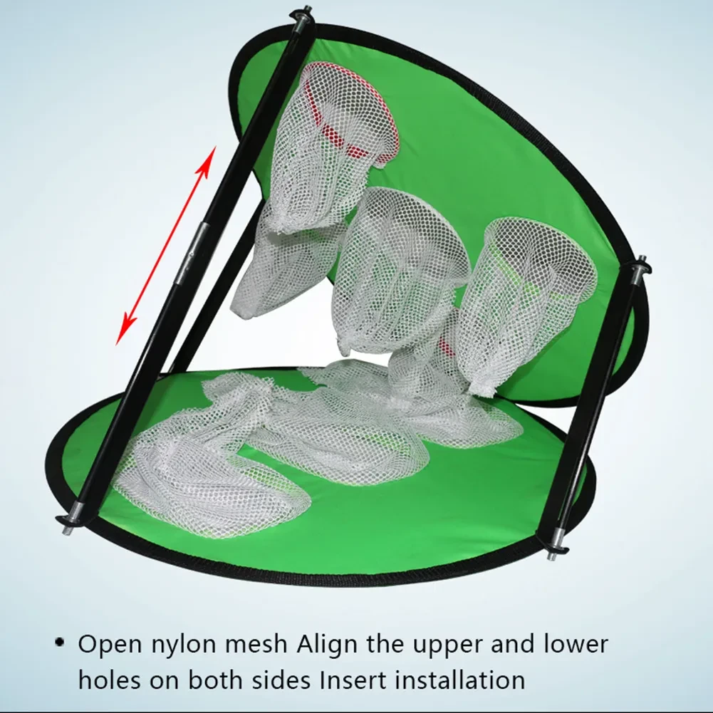 Red de práctica de golf plegable portátil