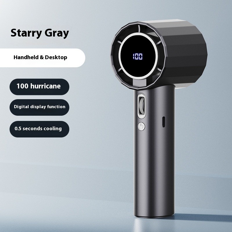 Mini ventilador portátil de turbina de alta velocidad para exteriores