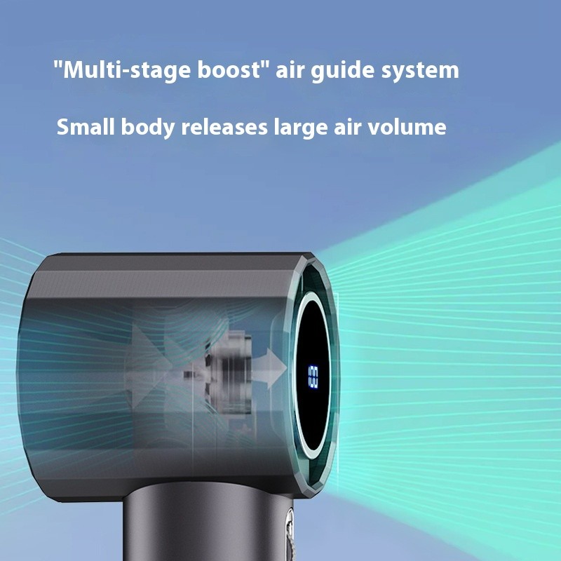 Mini ventilador portátil de turbina de alta velocidad para exteriores