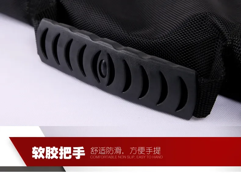Bolsa de golf plegable y ligera, con capacidad para 3 palos, asa de goma suave y soporte para palos de golf, ideal para hombres y mujeres.