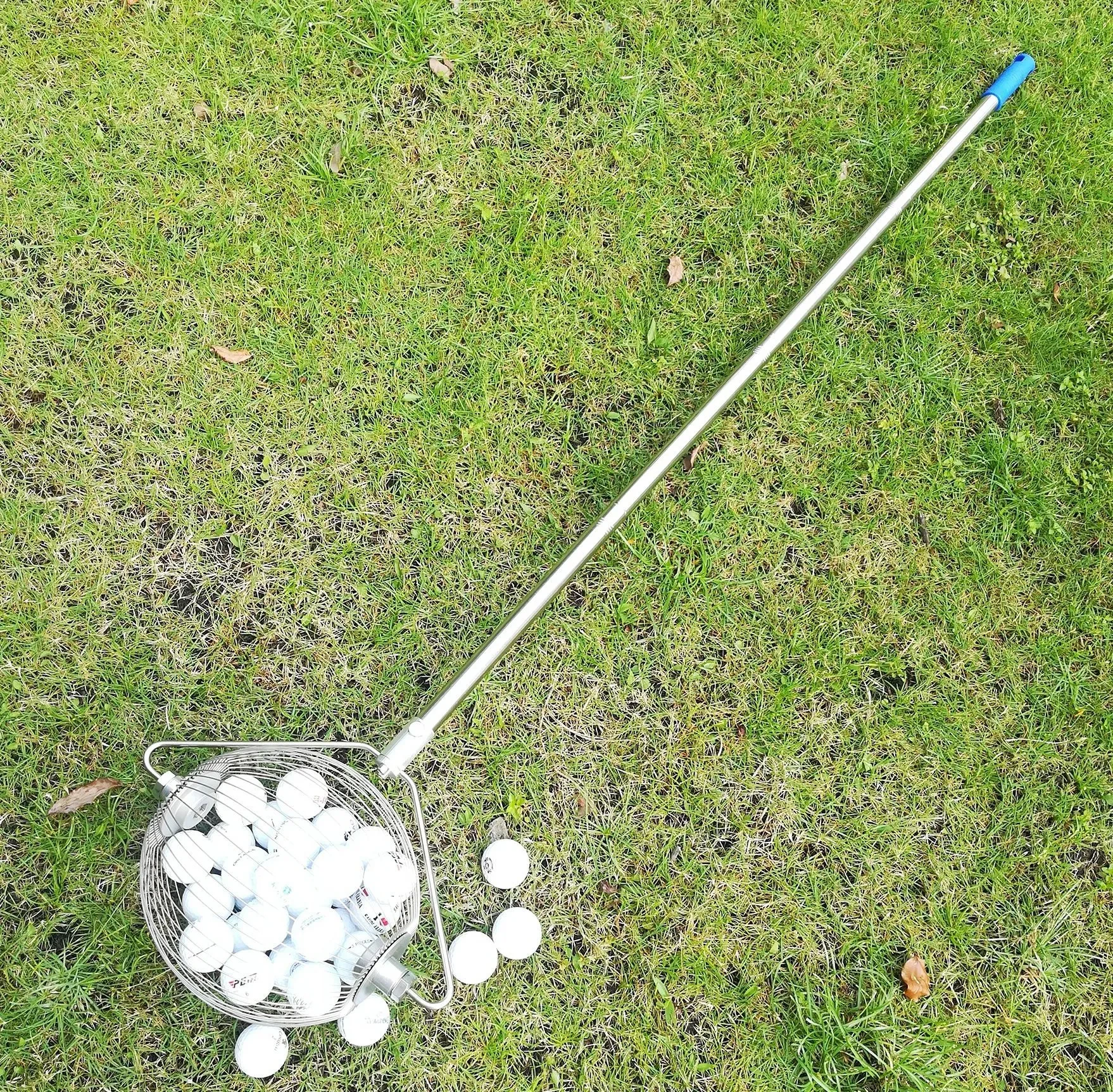 Recogedor de pelotas de golf de acero inoxidable