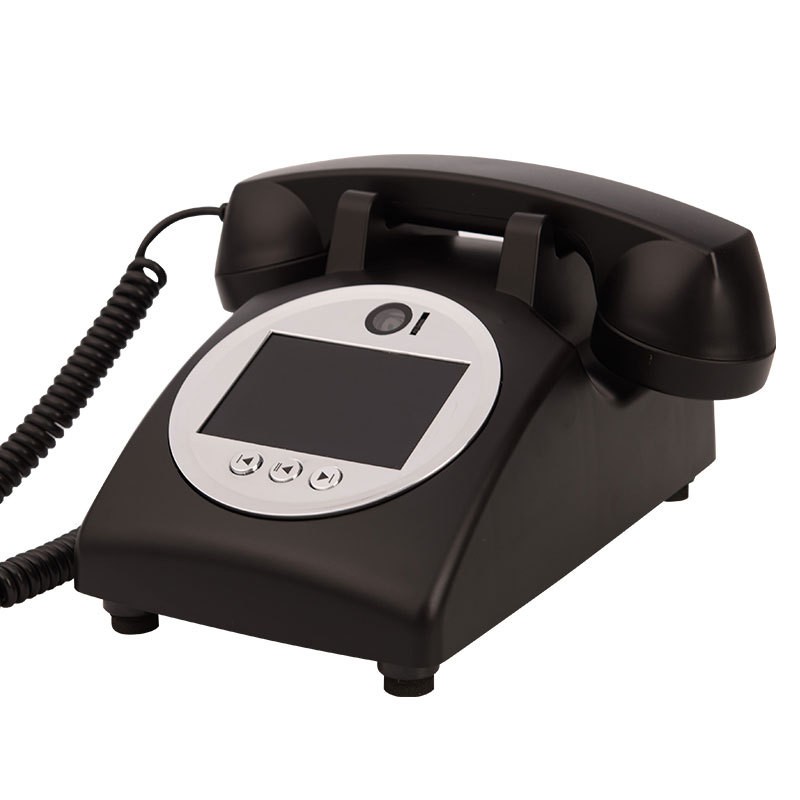 Vídeo de boda retro de estilo europeo, libro de visitas, vídeo de fiesta de cumpleaños, mensaje de bendición, decoración, teléfono