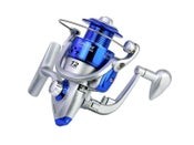 Carrete de pesca giratorio YUMOSHI SA1000-SA7000 con 12 rodamientos de bolas