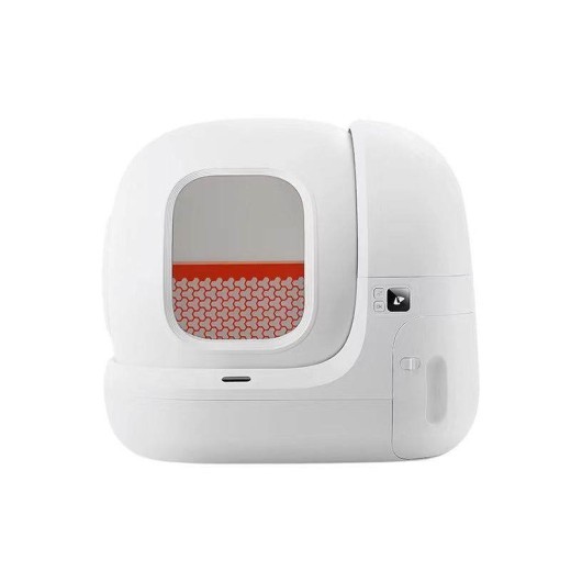Caja de arena para gatos completamente automática Smart MAX, grande, eléctrica y completamente cerrada