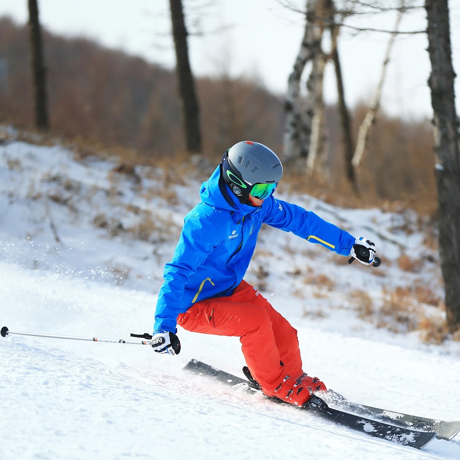 Equipo de esquí inteligente Equipo de protección Casco para deportes de invierno