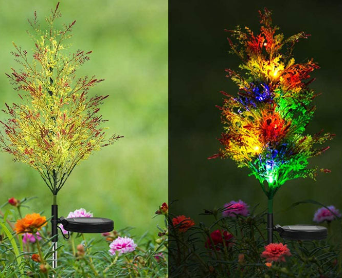 Solar Pine Christmas
