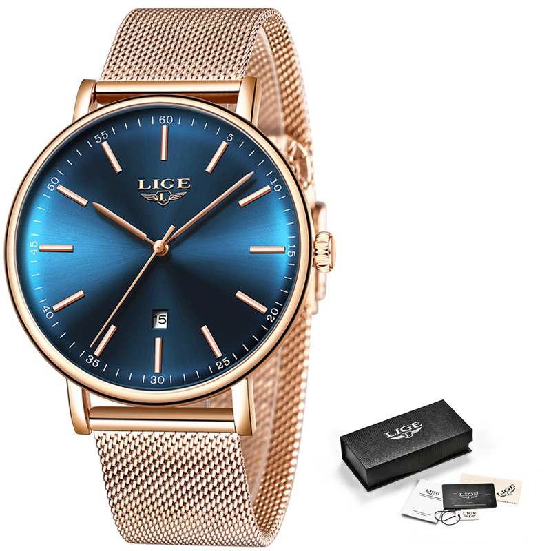 Reloj de cuarzo universal resistente al agua para parejas