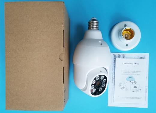 Cámara de vigilancia de seguridad de alta definición con conexión inalámbrica WIFI para casa inteligente