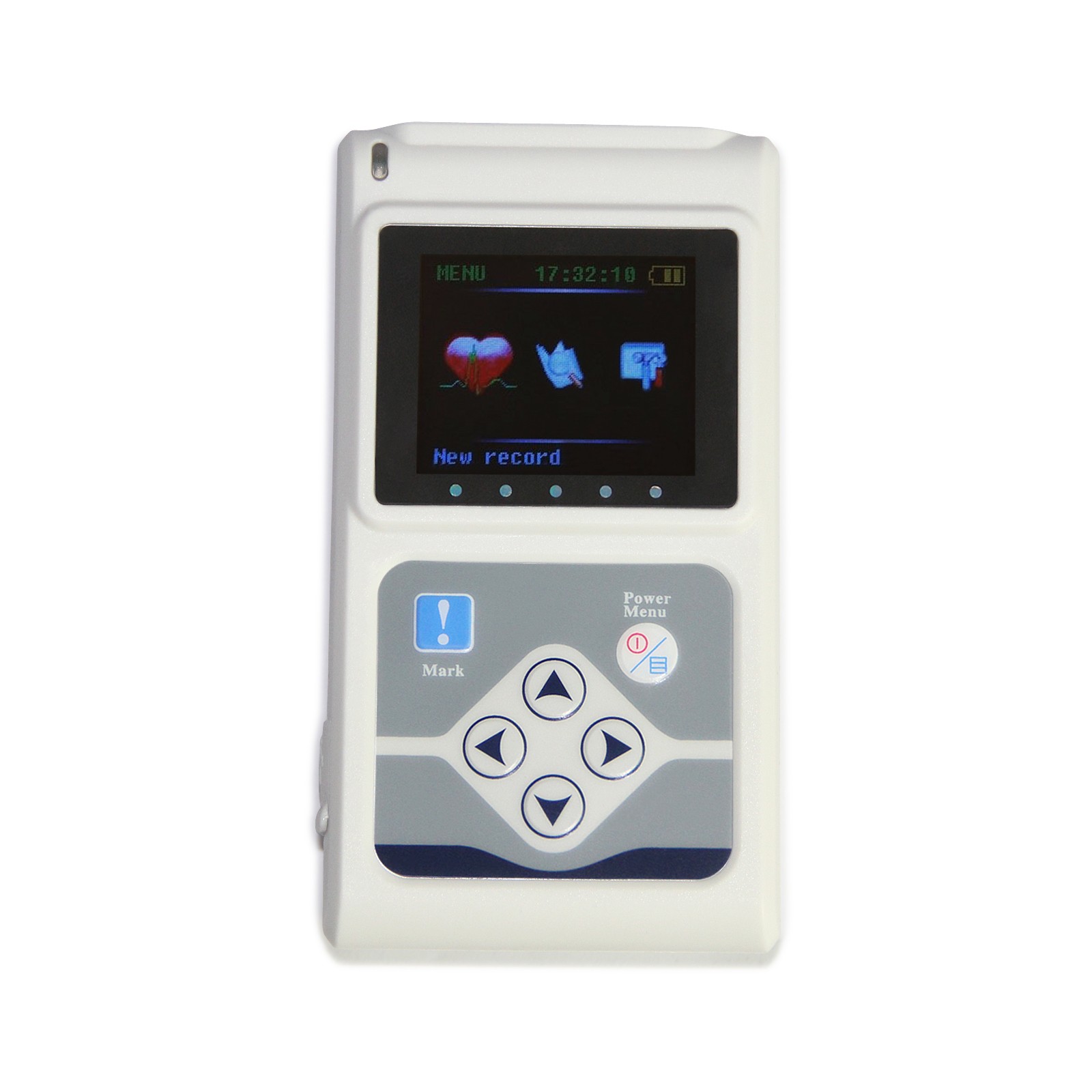 Monitor Holter de ECG portátil de 3 canales y 24 horas con software para PC Contec TLC9803