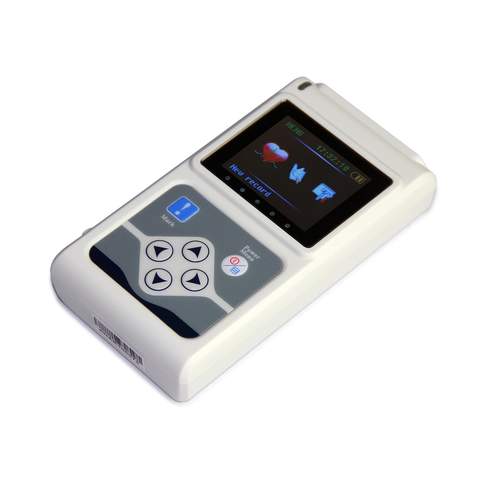 Monitor Holter de ECG portátil de 3 canales y 24 horas con software para PC Contec TLC9803