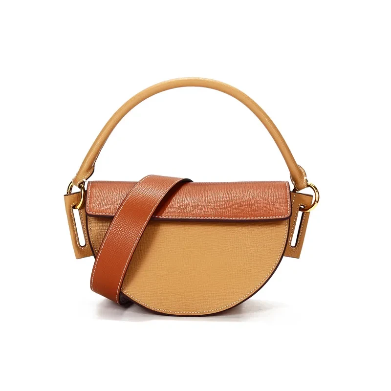 Bolsos tipo sillín, nuevos bolsos de media luna de nicho europeos y americanos